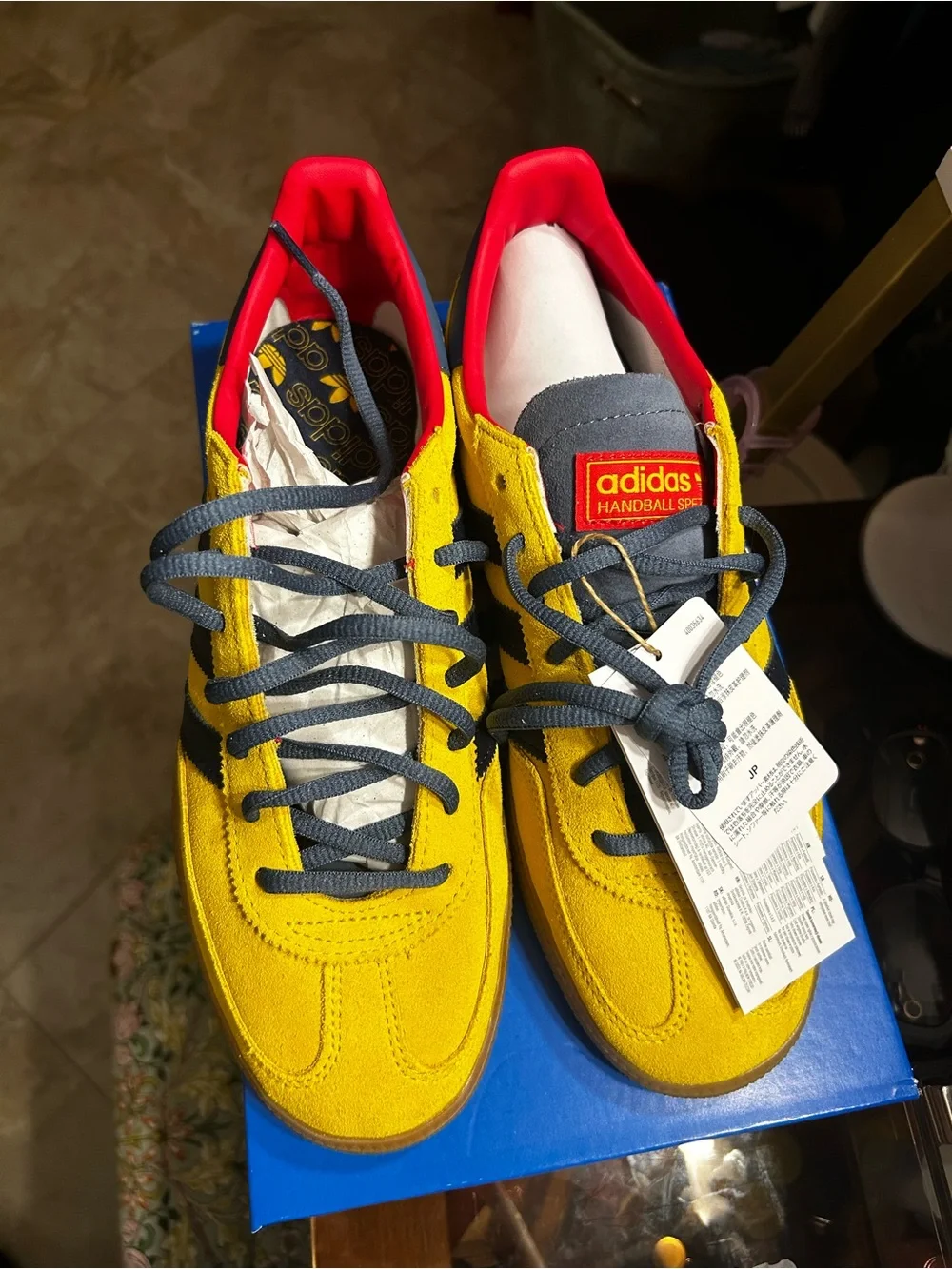 adidas bold yellow